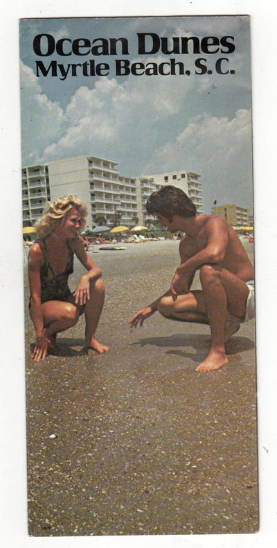 Ocean Dunes Resort Myrtle Beach SC Early 1980's Brochure - TulipStuff