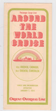 Load image into Gallery viewer, Orient Overseas Line ss Oriental Carnaval ss Oriental Esmeralda 1974 Brochure - TulipStuff
