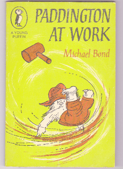 Paddington At Work by Michael Bond Puffin Books Great Britain 1970 - TulipStuff
