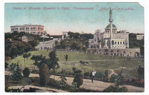 Palais et Mosquee Hamidie a Yldiz  Constantinople Turkey 1910's Postcard - TulipStuff