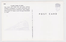 Load image into Gallery viewer, Soo Line EMD GP30 Locomotive Train Marshfield Wisconsin  Postcard - TulipStuff
