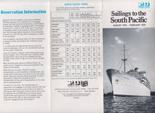 Load image into Gallery viewer, P&amp;O 1974/75 South Pacific Sailings Canberra Oriana Oronsay Arcadia - TulipStuff
