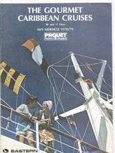 Load image into Gallery viewer, Paquet French Cruises MS Mermoz 1978-79 Gourmet Caribbean Brochure - TulipStuff
