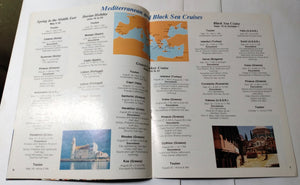 Paquet French Cruises MS Mermoz 1977 Europe Brochure - TulipStuff