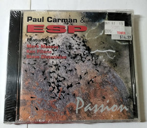 Paul Carman and ESP Passion Jazz Album CD  Crystal Sound 1994 - TulipStuff