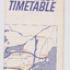 Penn Central Railroad 1969 East West Timetable - TulipStuff