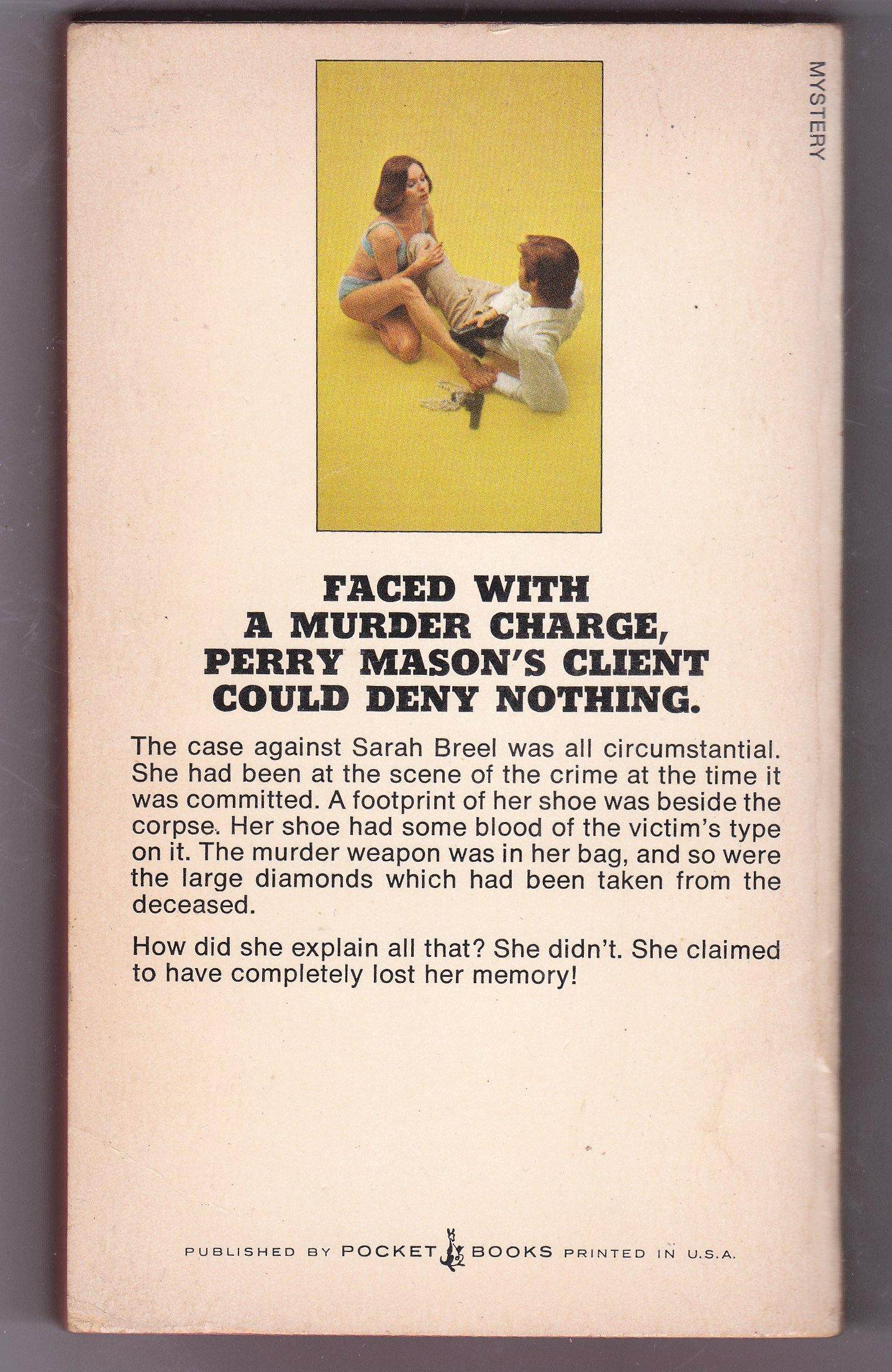 Perry Mason Solves The Case of the Shoplifter's Shoe Pocket Books 1973 - TulipStuff