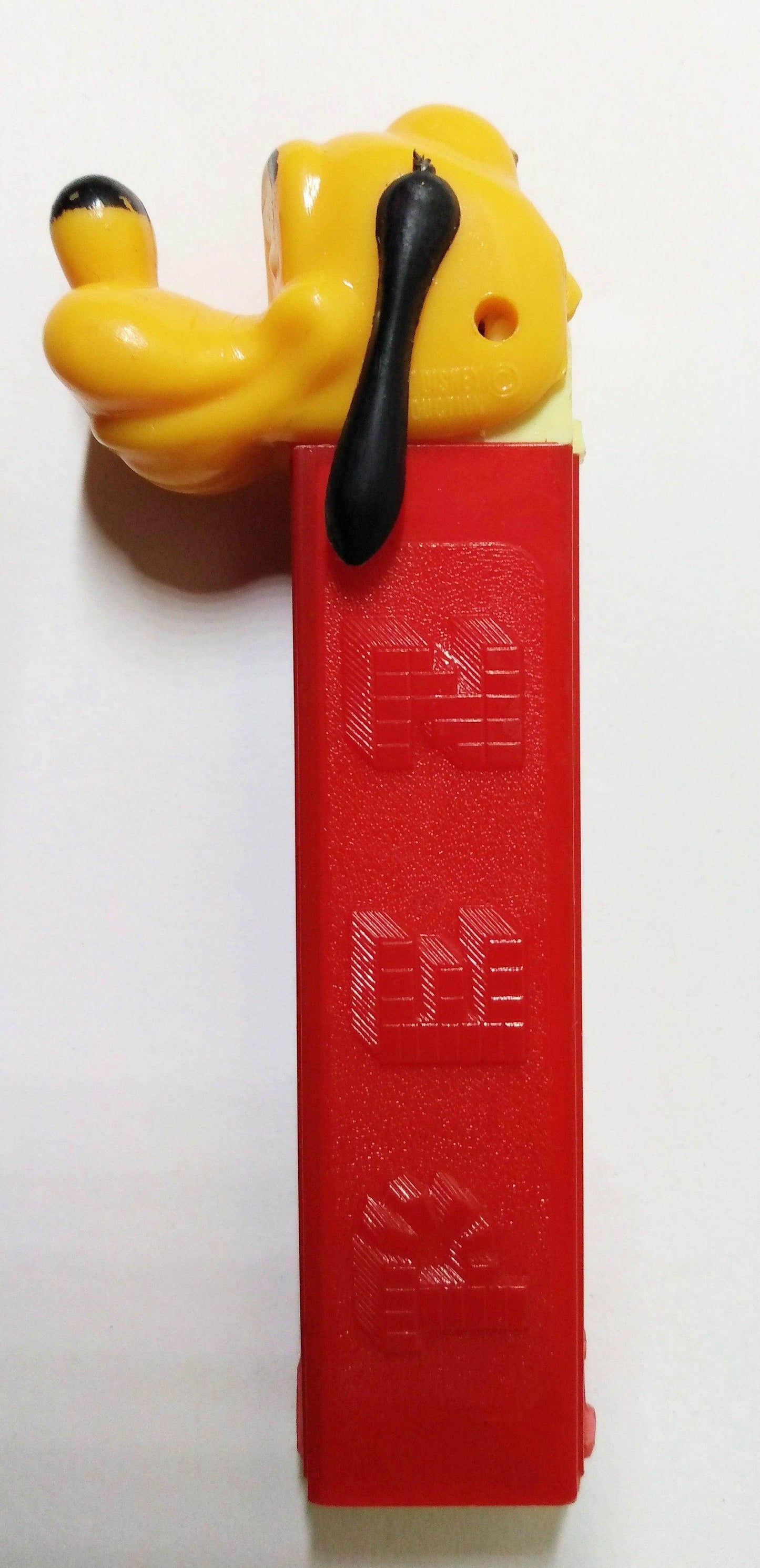 Pluto Pez Dispenser Moveable Ears Red Yugoslavia 1980's - TulipStuff