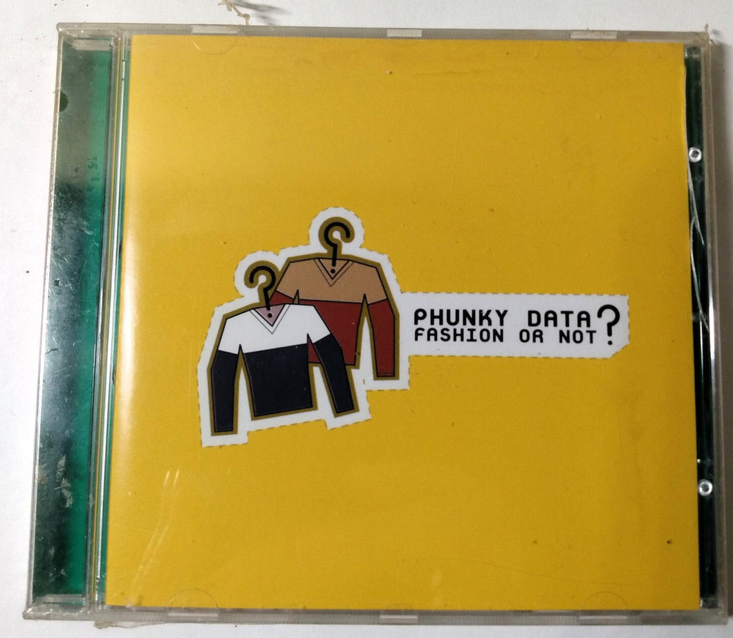 Phunky Data Fashion Or Not Deep House Music Album CD 1999 - TulipStuff