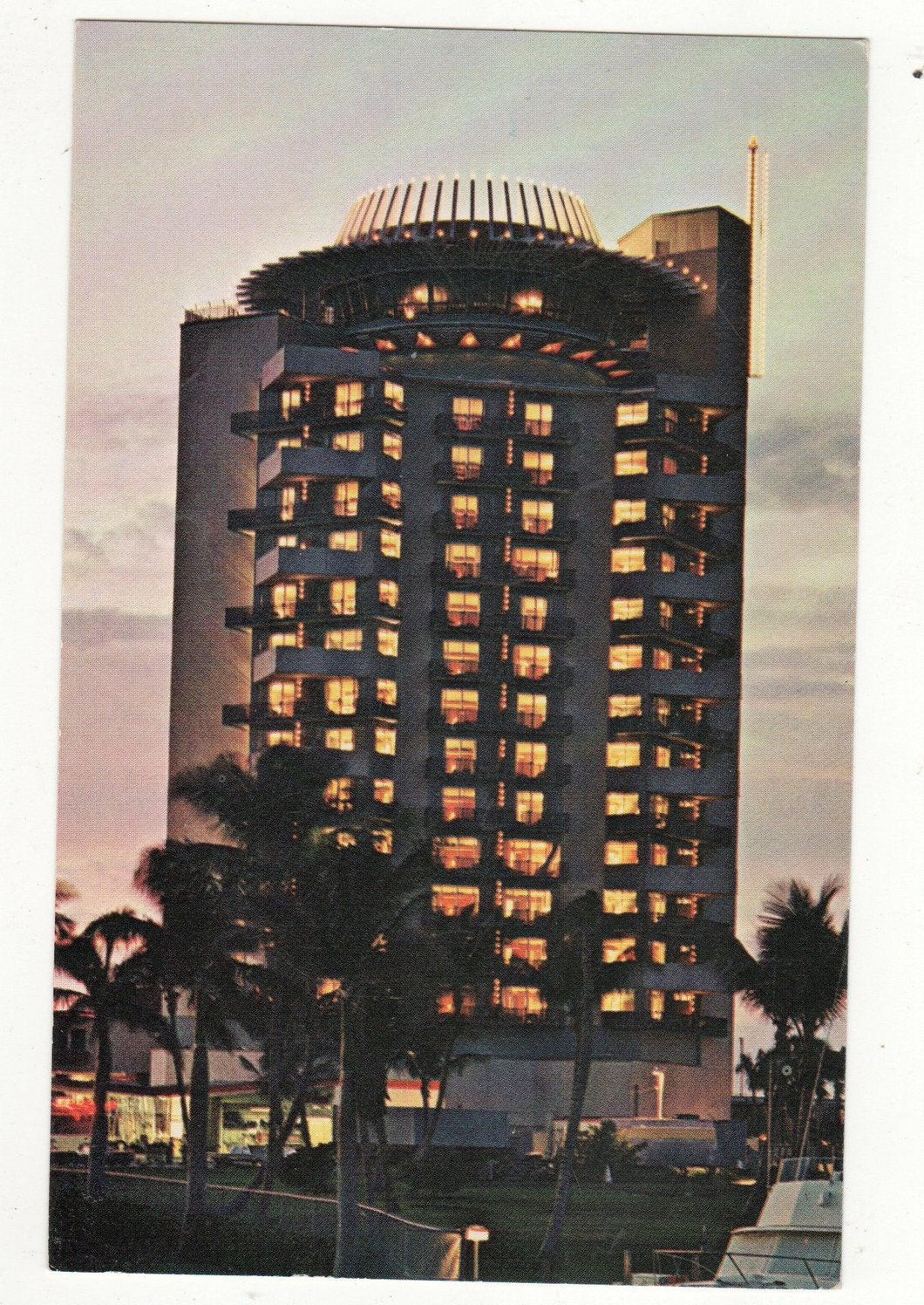 Pier 66 Hotel Fort Lauderdale Intracoastal Waterway Florida 1960's - TulipStuff