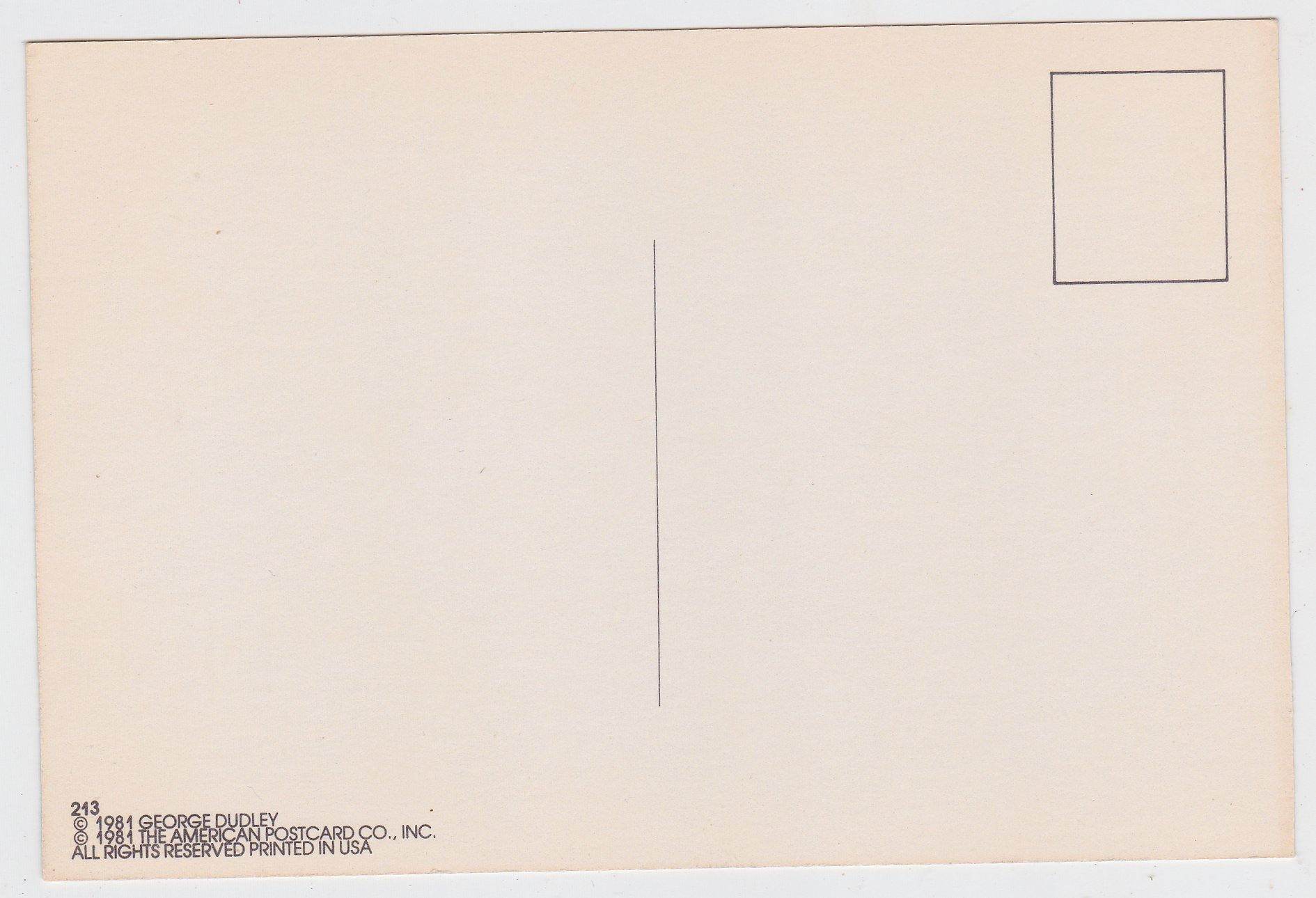 Always A Lady Pig In Sunglasses Humor Postcard George Dudley 1981 - TulipStuff