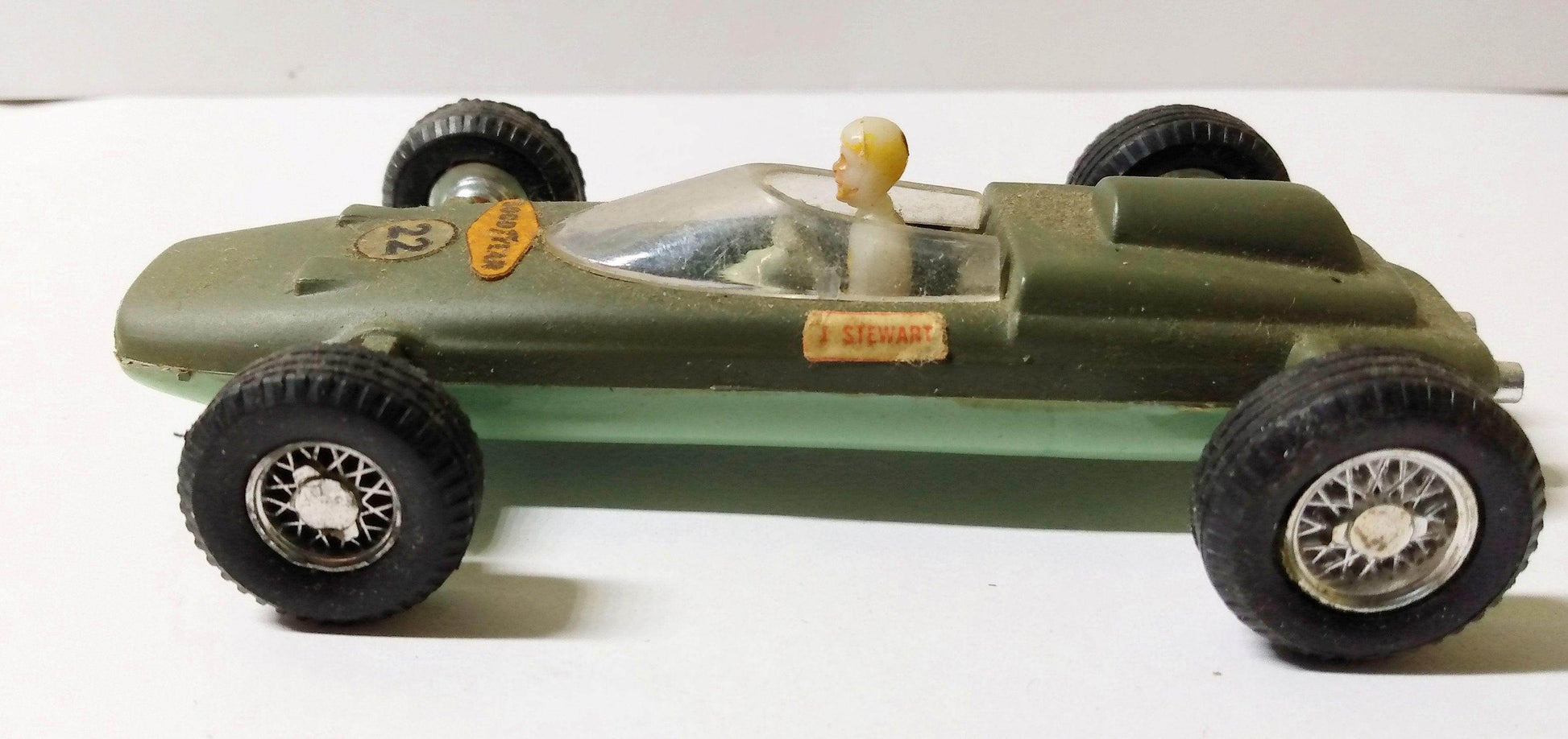 Politoys 60 Lola Formula 1 Race Car 1:41 Scale Plastic 1964 - TulipStuff