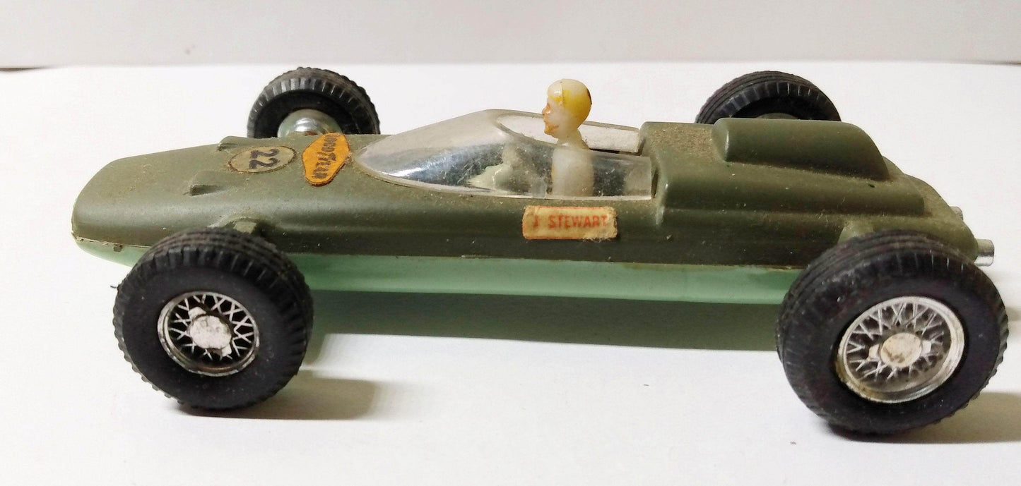 Politoys 60 Lola Formula 1 Race Car 1:41 Scale Plastic 1964 - TulipStuff