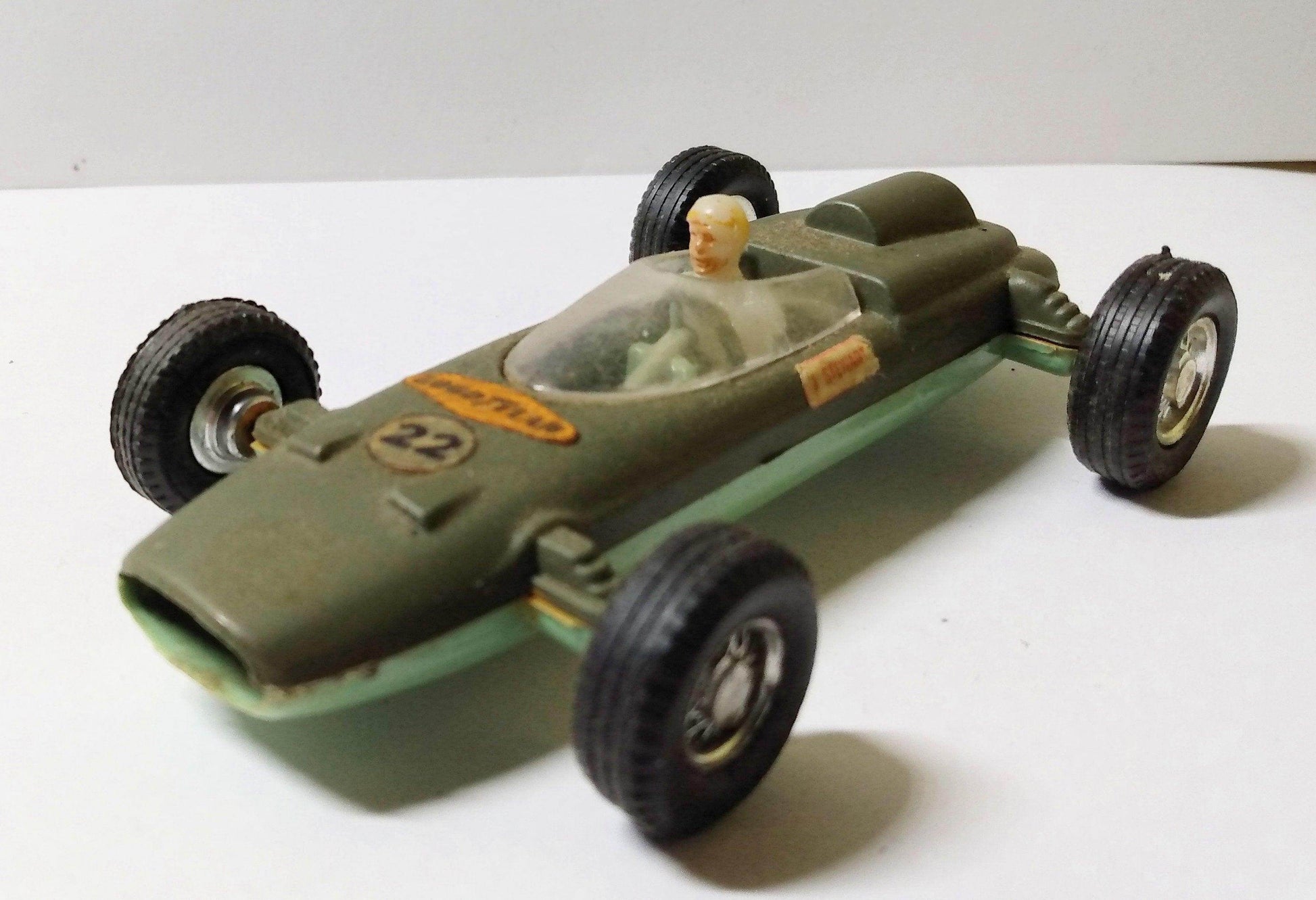Politoys 60 Lola Formula 1 Race Car 1:41 Scale Plastic 1964 - TulipStuff