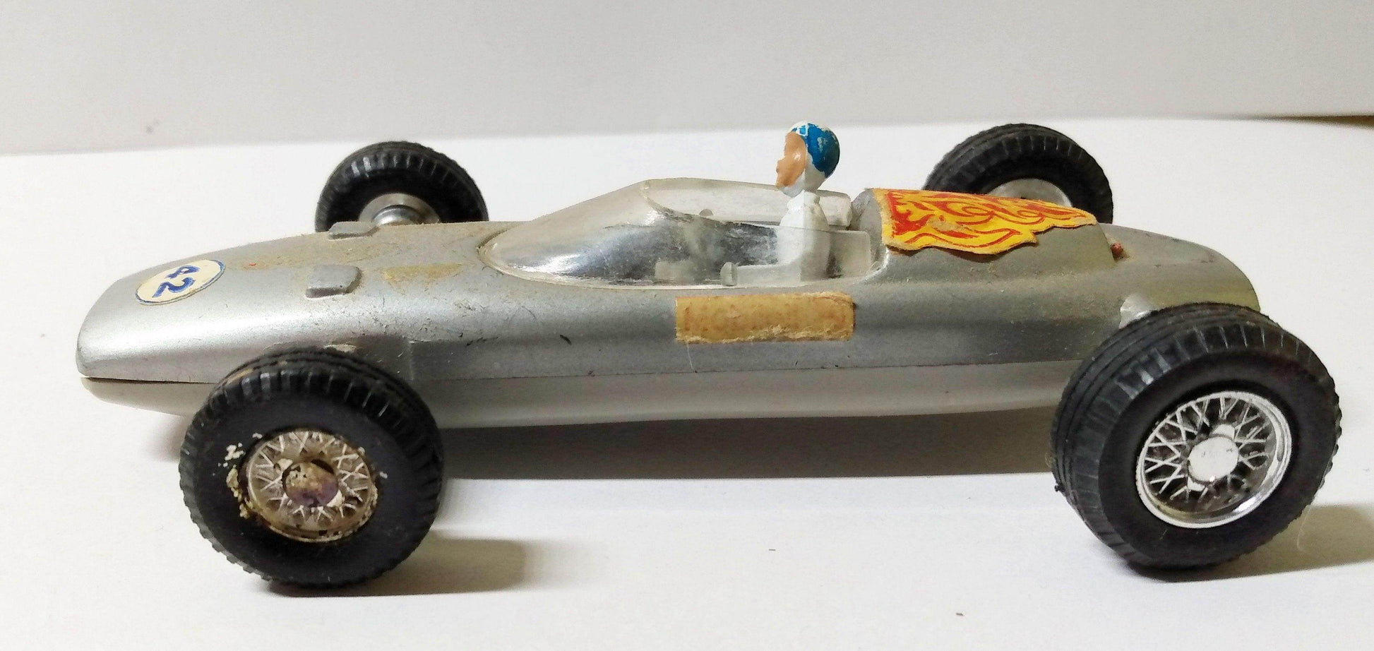 Politoys 64 Brabham Formula 1 Race Car 1:41 Scale Plastic 1964 - TulipStuff
