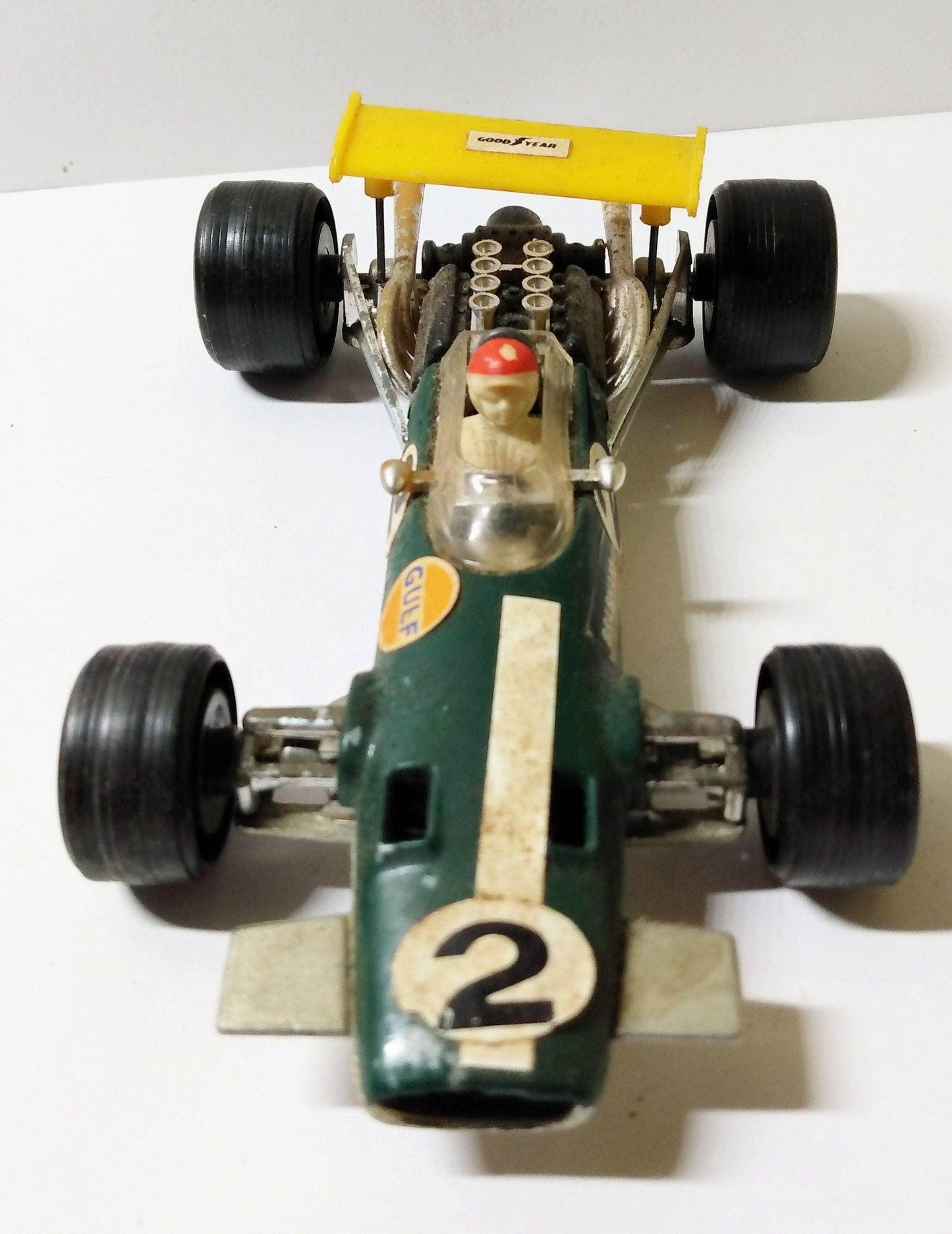 Politoys F9 Brabham Formula 1 Race Car 1/32 Scale Italy 1971 - TulipStuff