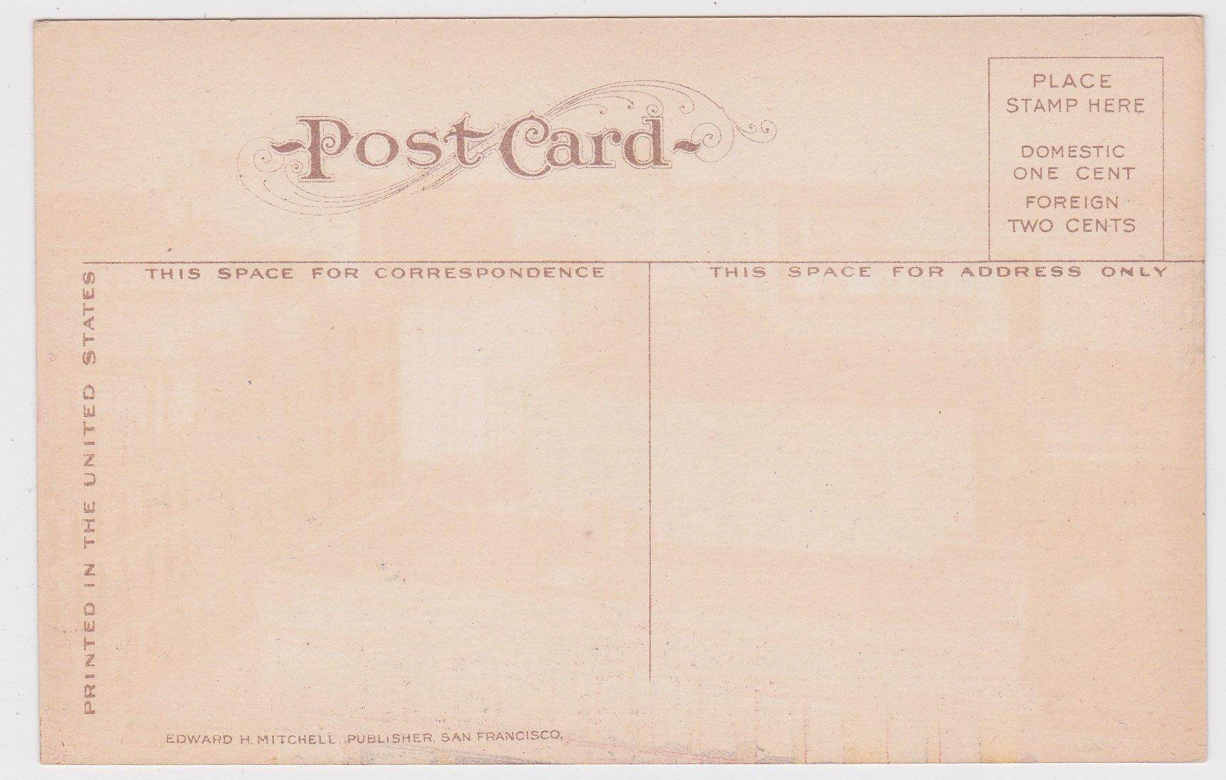 Portion of Business Section Downtown Portland Oregon 1910's Portcard - TulipStuff