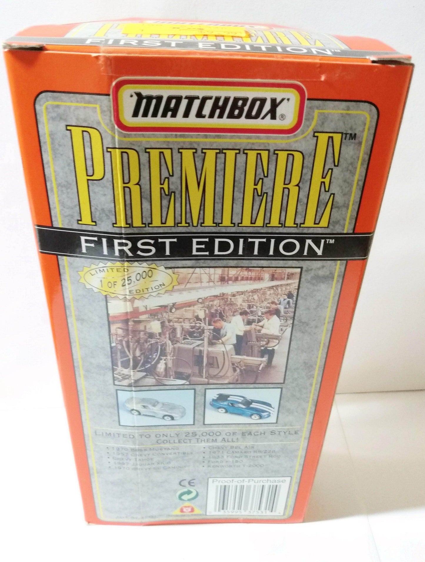 Matchbox Premiere 1st Edition First Production 1957 Chevy Convertible - TulipStuff