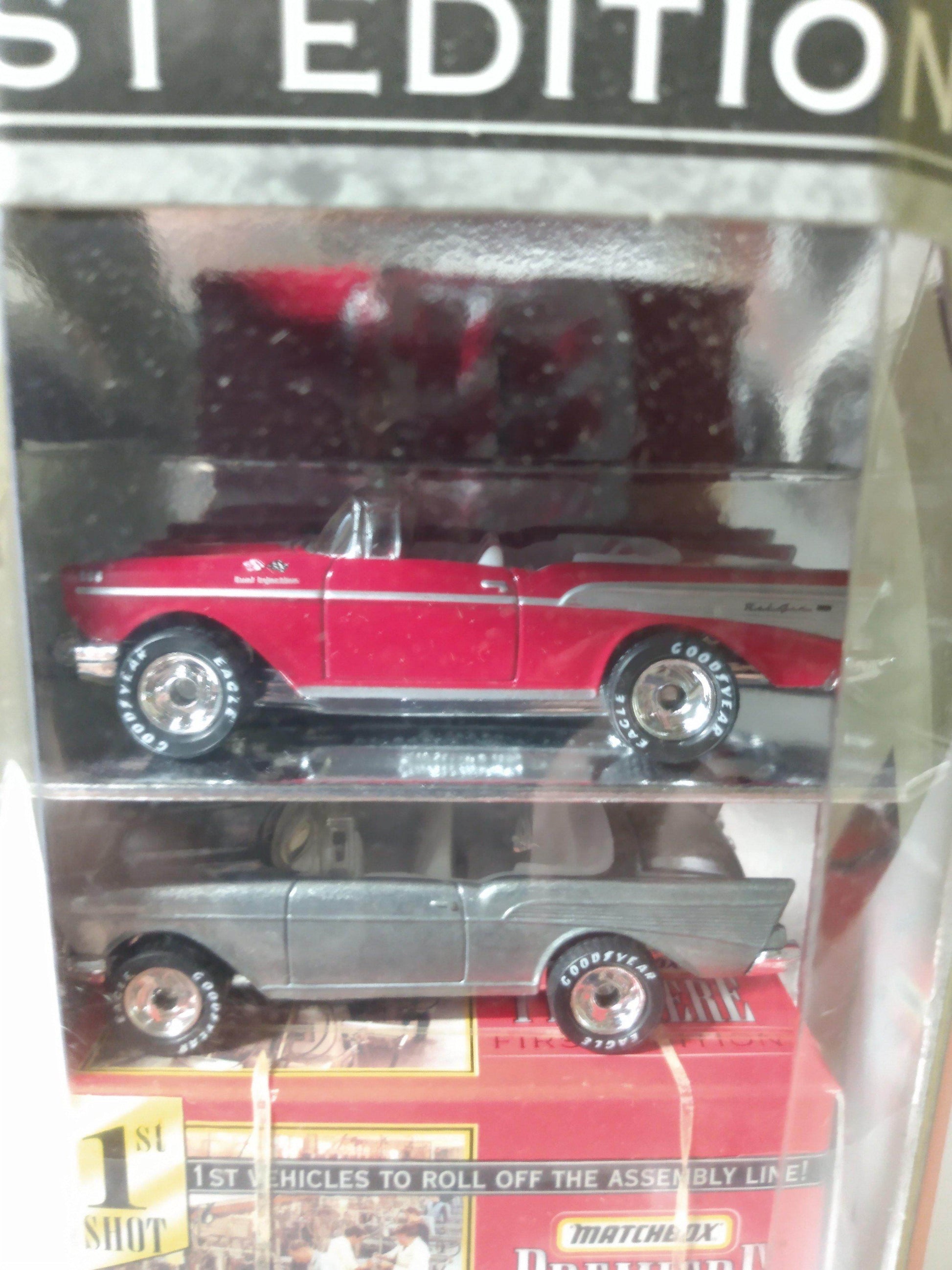 Matchbox Premiere 1st Edition First Production 1957 Chevy Convertible - TulipStuff