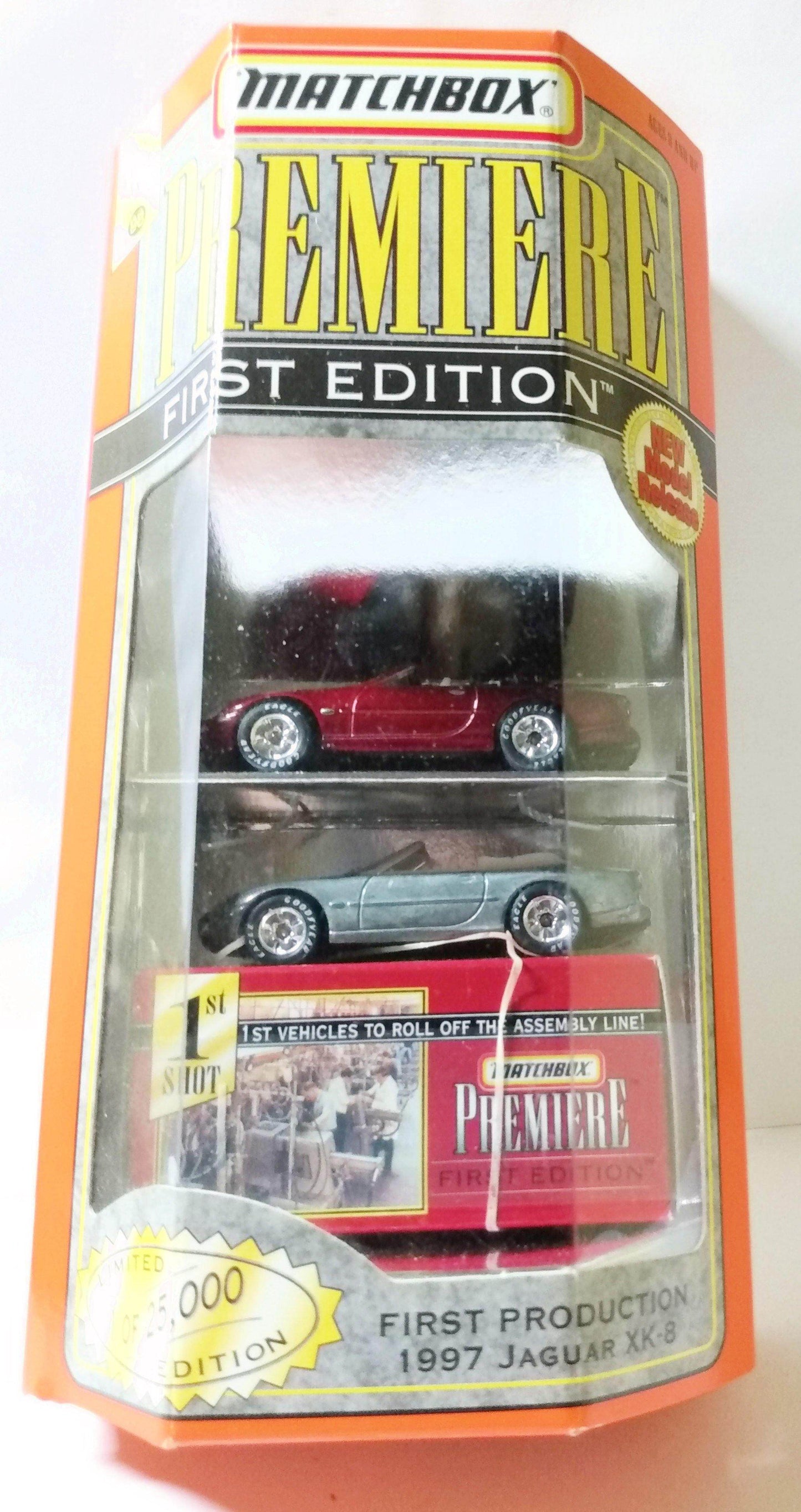 Matchbox Premiere 1st Edition First Production 1997 Jaguar XK-8 - TulipStuff