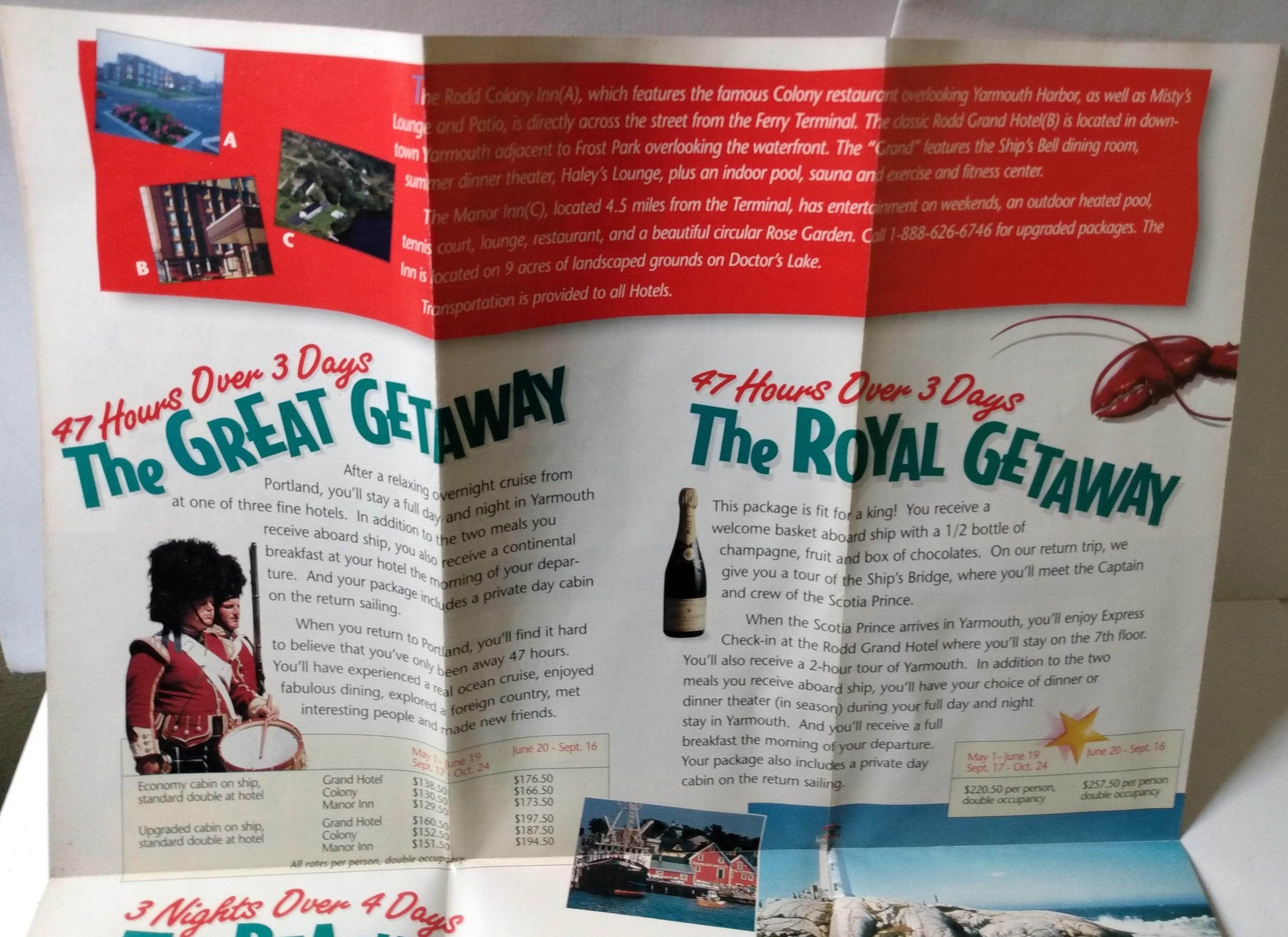 Prince of Fundy Cruises mv Scotia Prince 1997 Nova Scotia Brochure - TulipStuff