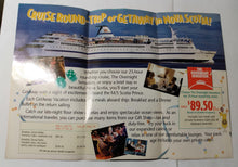Load image into Gallery viewer, Prince of Fundy Cruises mv Scotia Prince 1997 Nova Scotia Brochure - TulipStuff
