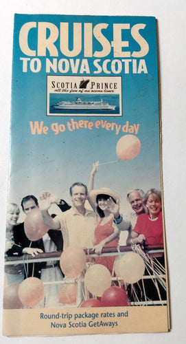 Prince of Fundy Cruises mv Scotia Prince 1997 Nova Scotia Brochure - TulipStuff