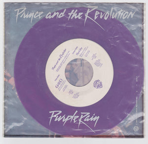 Prince and the Revolution Purple Rain 7" 45rpm Purple Vinyl 1984 - TulipStuff