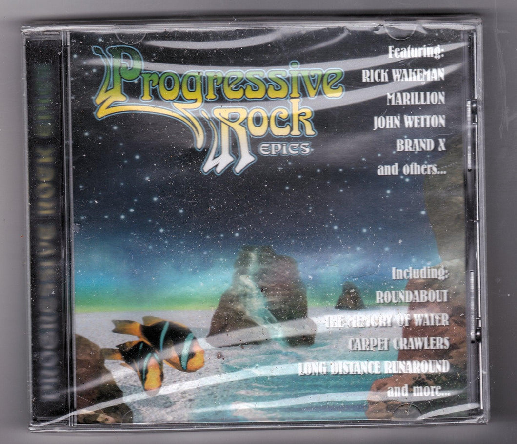 Progressive Rock Epics Album CD 2001 Rick Wakeman Marillion Brand X - TulipStuff