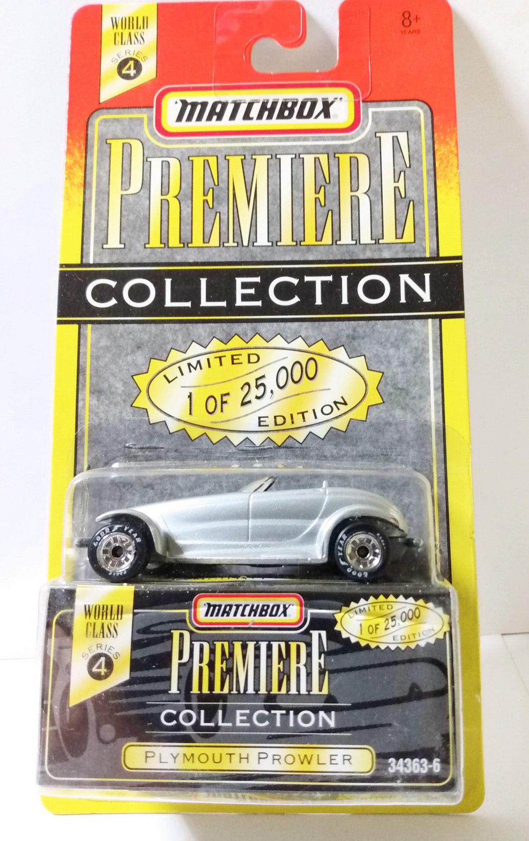 Matchbox Premiere Collection Plymouth Prowler Ltd Edition 1995 Silver - TulipStuff