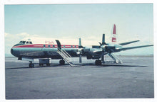 Load image into Gallery viewer, PSA Pacific Southwest Airlines Lockheed L-188 Electra Postcard - TulipStuff
