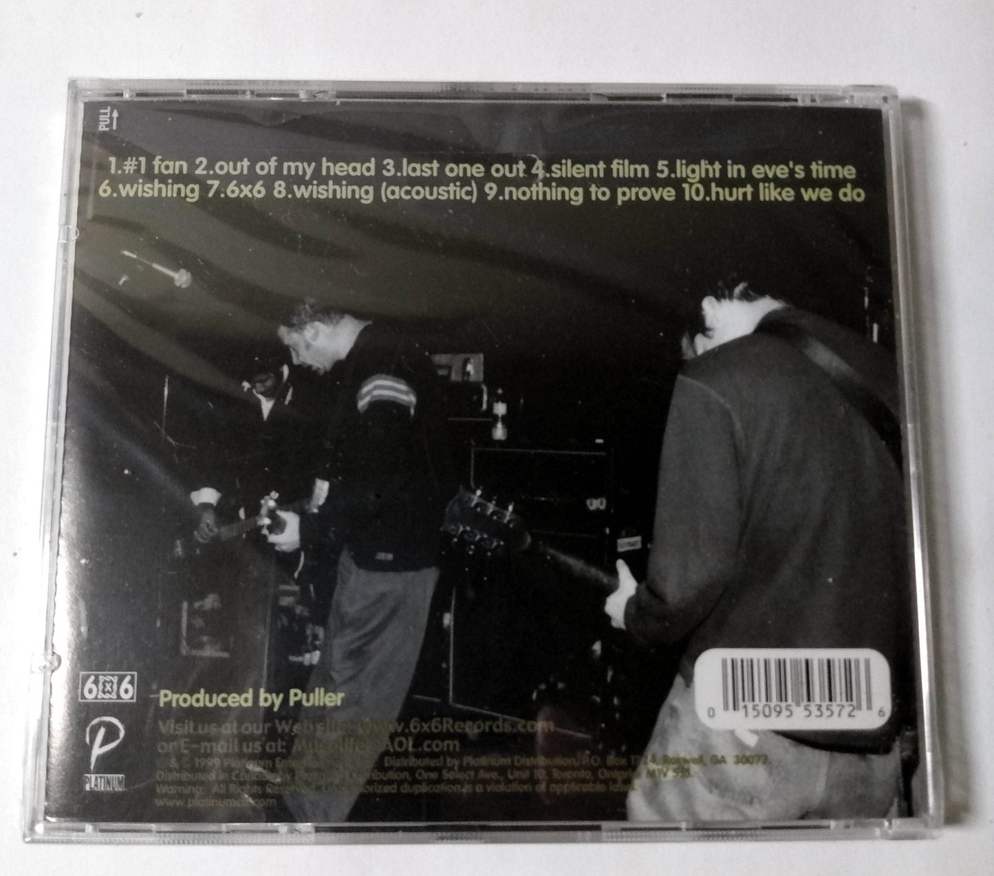 Puller Live At Tom Fest Post Grunge Alternative Rock Album CD 1999 - TulipStuff