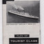 Cunard Line Queen Elizabeth Deck Plans Tourist Class Accommodations 1960's - TulipStuff