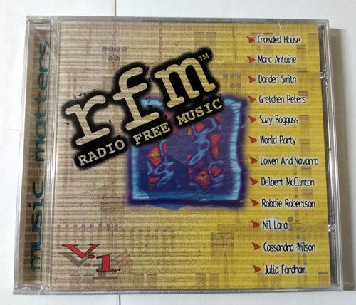 Radio Free Music Volume 1 Alternative Rock Compilation Album CD 1997 - TulipStuff