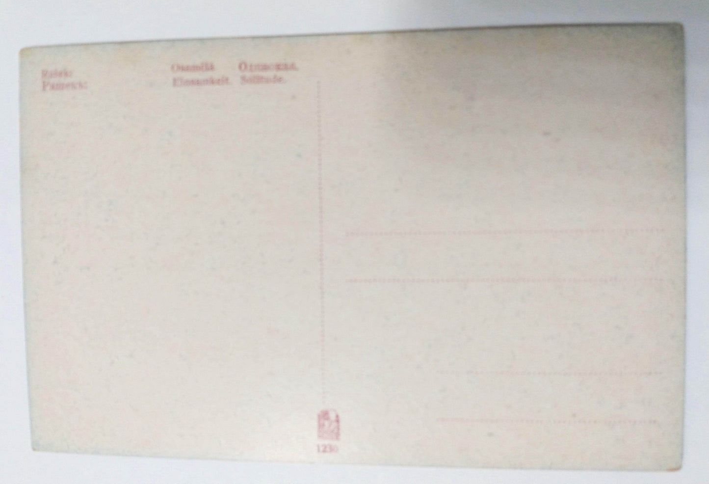 Karel Rasek Osamela Einsamkeit Solitude Minerva Prague 1912 - TulipStuff