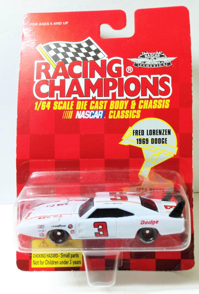 Racing Champions Nascar Classics Fred Lorenzen 1969 Dodge Charger - TulipStuff