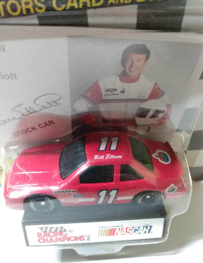 Racing Champions Nascar 1992 Bill Elliott #11 Amoco Ford Stock Car - TulipStuff