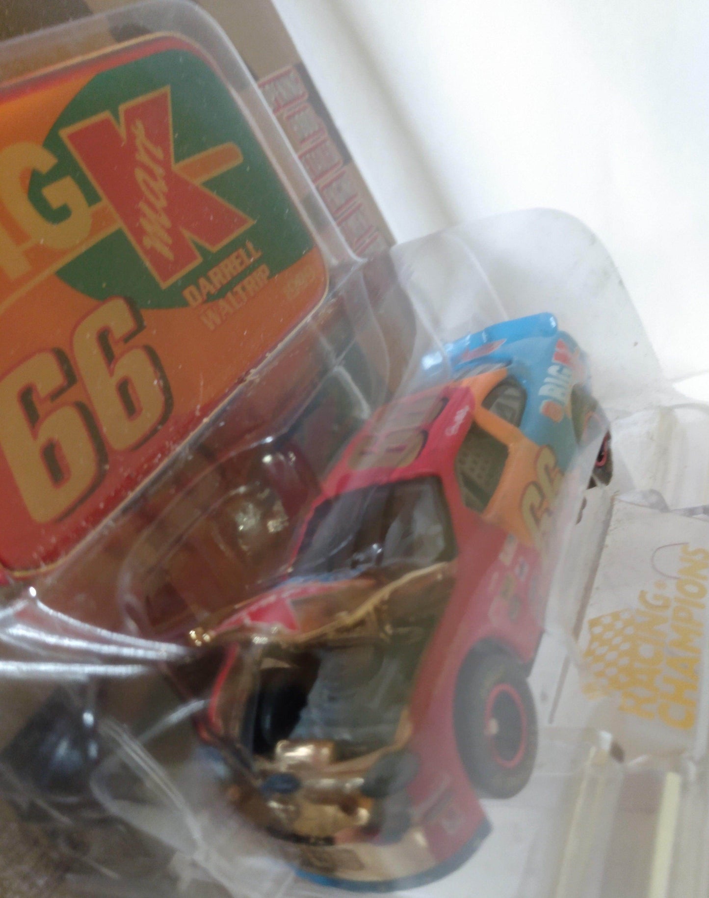 Racing Champions 1999 Gold Chrome Medallion Darrell Waltrip Big Kmart - TulipStuff