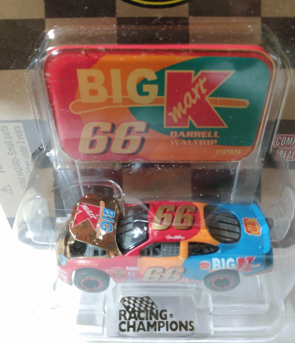 Racing Champions 1999 Gold Chrome Medallion Darrell Waltrip Big Kmart ...