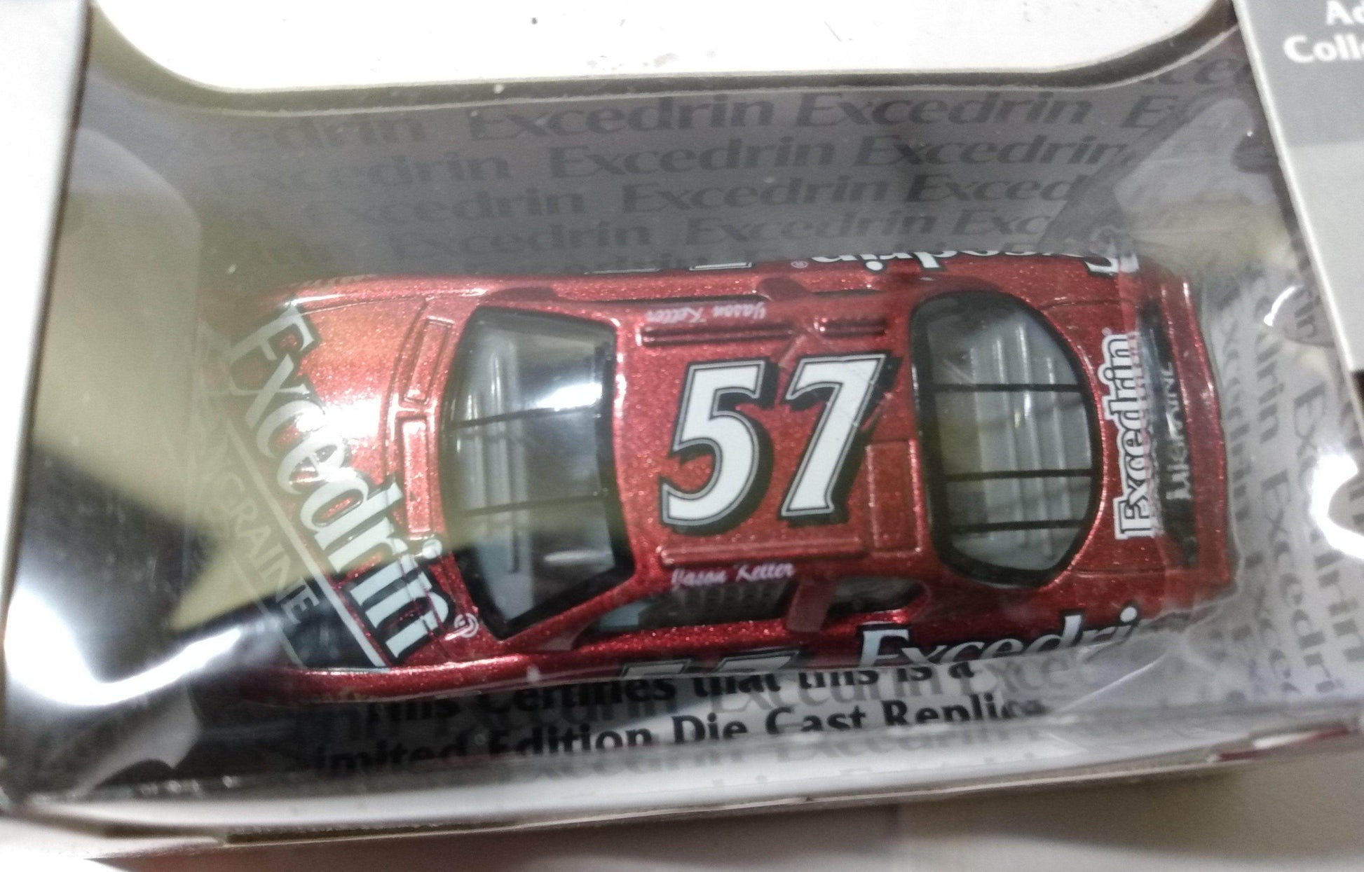 Racing Champions 2000 ltd ed Jason Keller #57 Excedrin Migraine Nascar - TulipStuff