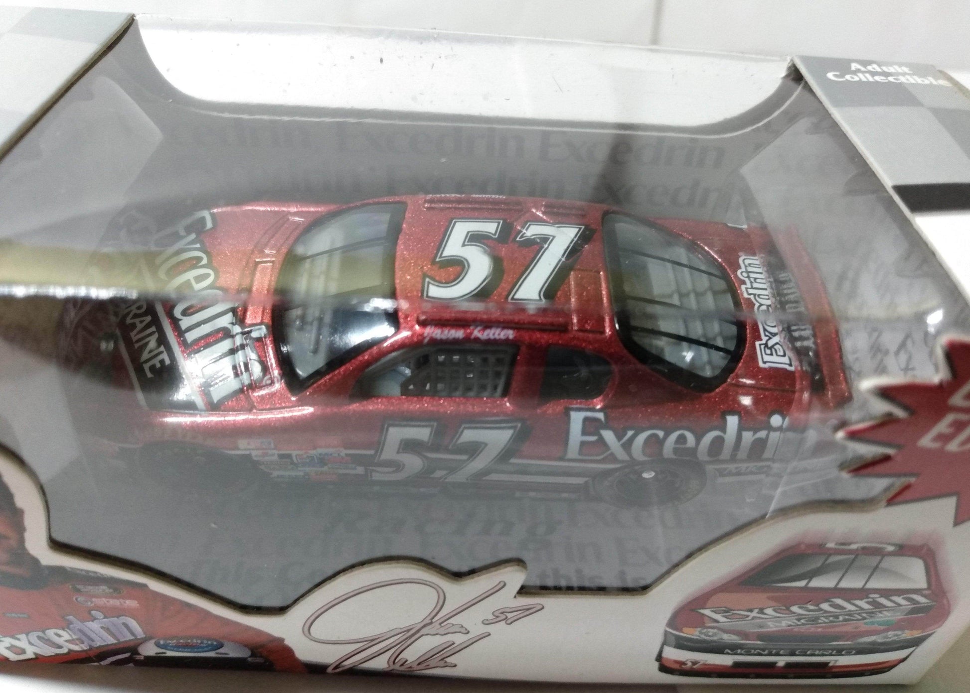 Racing Champions 2000 ltd ed Jason Keller #57 Excedrin Migraine Nascar - TulipStuff