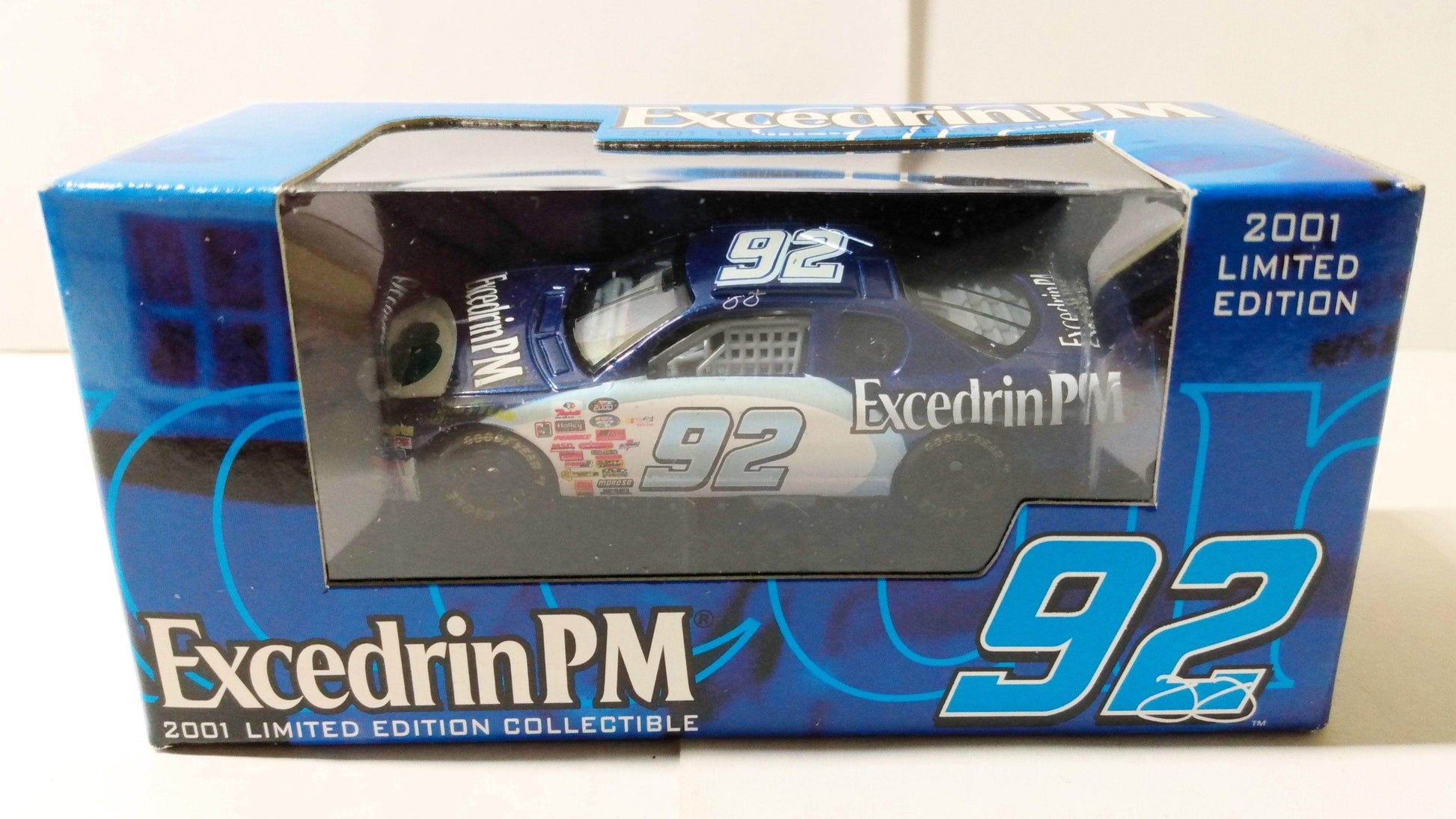 Racing Champions 2001 ltd ed Jimmie Johnson #92 Excedrin PM Nascar - TulipStuff