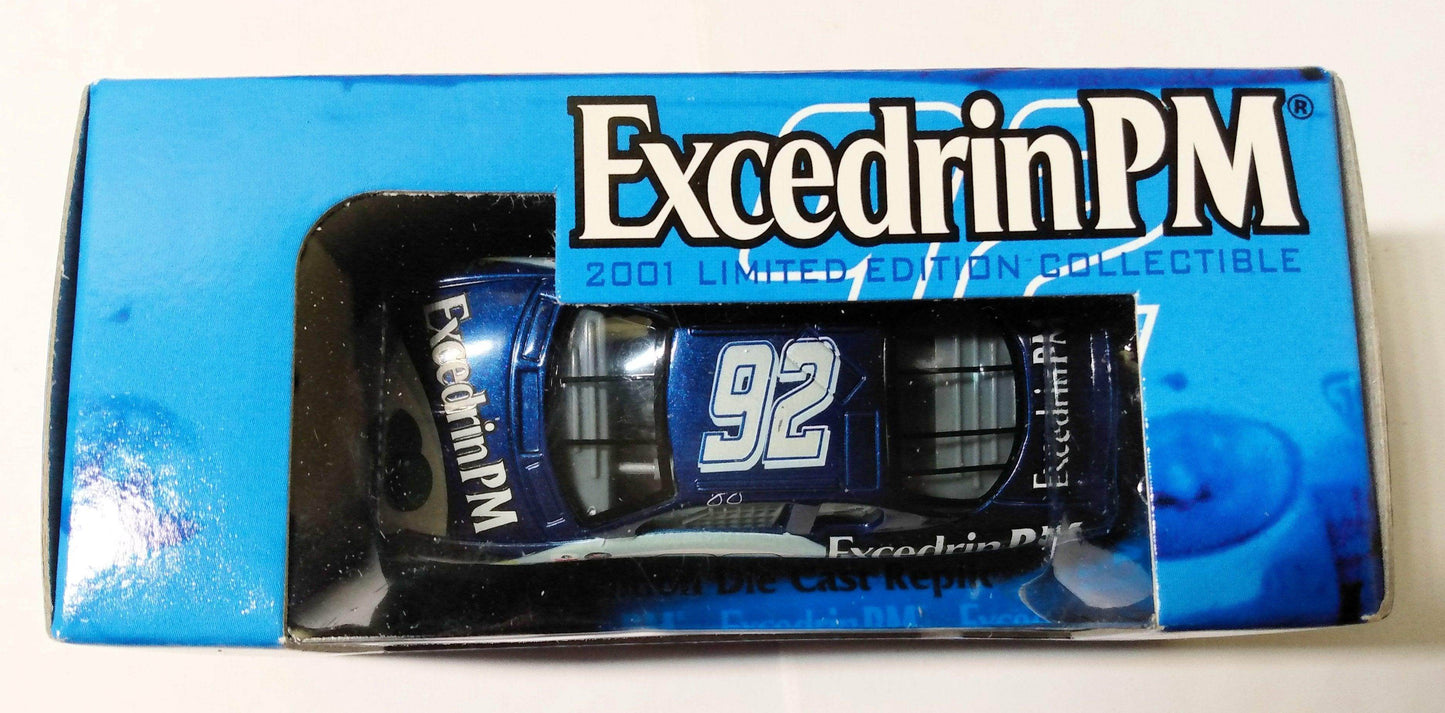 Racing Champions 2001 ltd ed Jimmie Johnson #92 Excedrin PM Nascar - TulipStuff