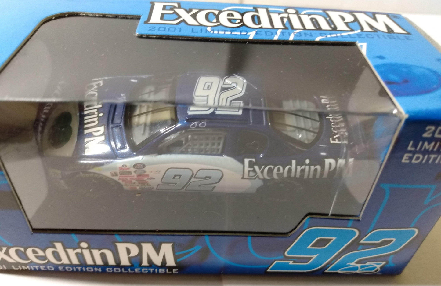 Racing Champions 2001 ltd ed Jimmie Johnson #92 Excedrin PM Nascar - TulipStuff