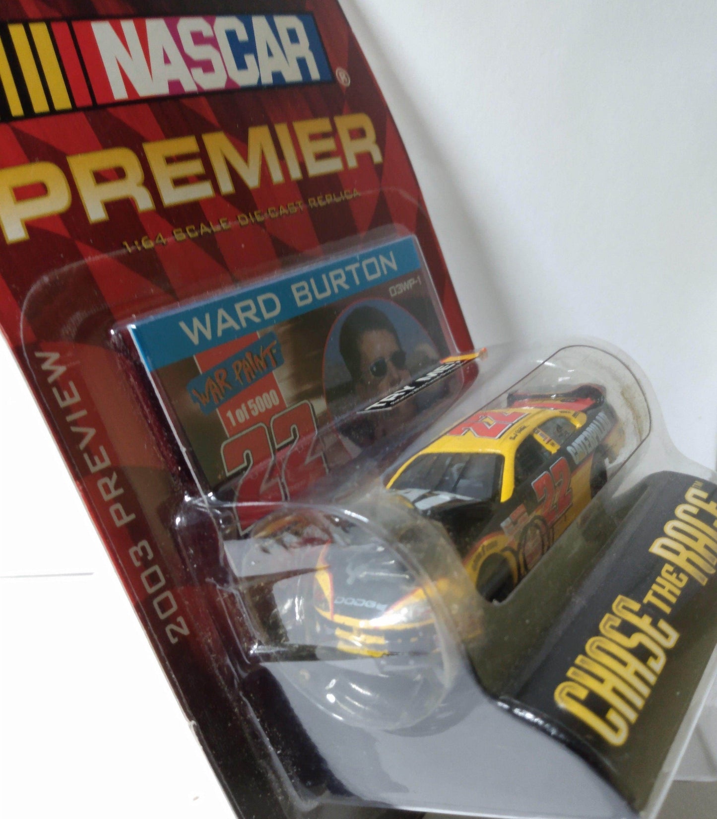 Racing Champions 2003 Preview Chase The Race Ward Burton War Paint - TulipStuff