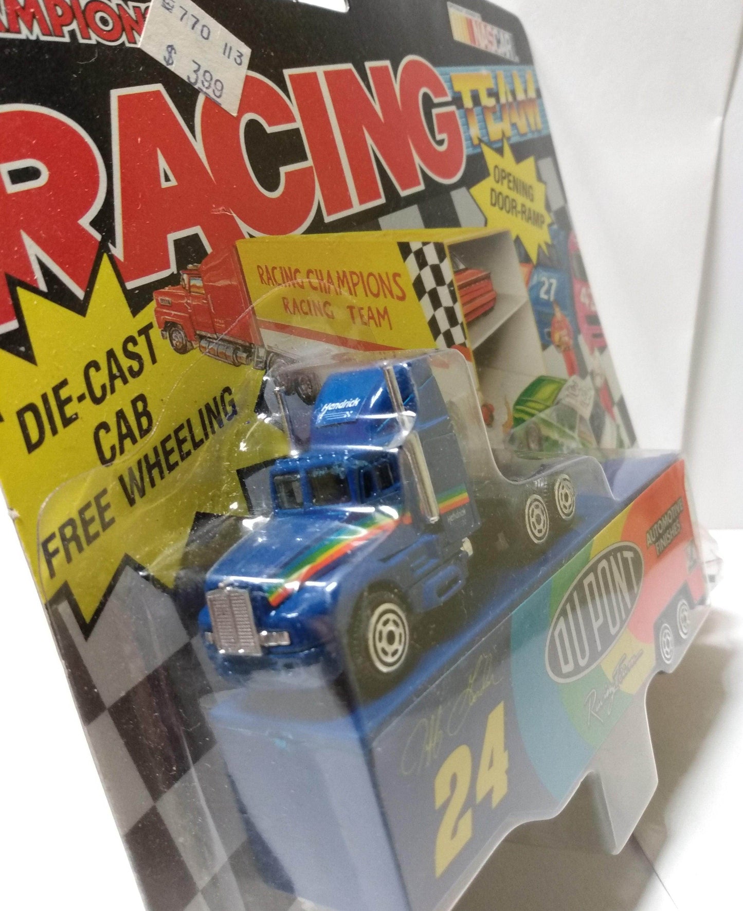 Racing Champions Micro Team Transporter 1992 Jeff Gordon DuPont - TulipStuff