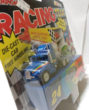 Load image into Gallery viewer, Racing Champions Micro Team Transporter 1992 Jeff Gordon DuPont - TulipStuff

