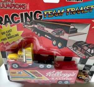 Racing Champions Micro Team Transporter 1995 Terry Labonte Kellogg's - TulipStuff