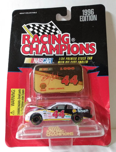 Racing Champions 1996 Premier Medallion Bobby Labonte Shell Nascar - TulipStuff