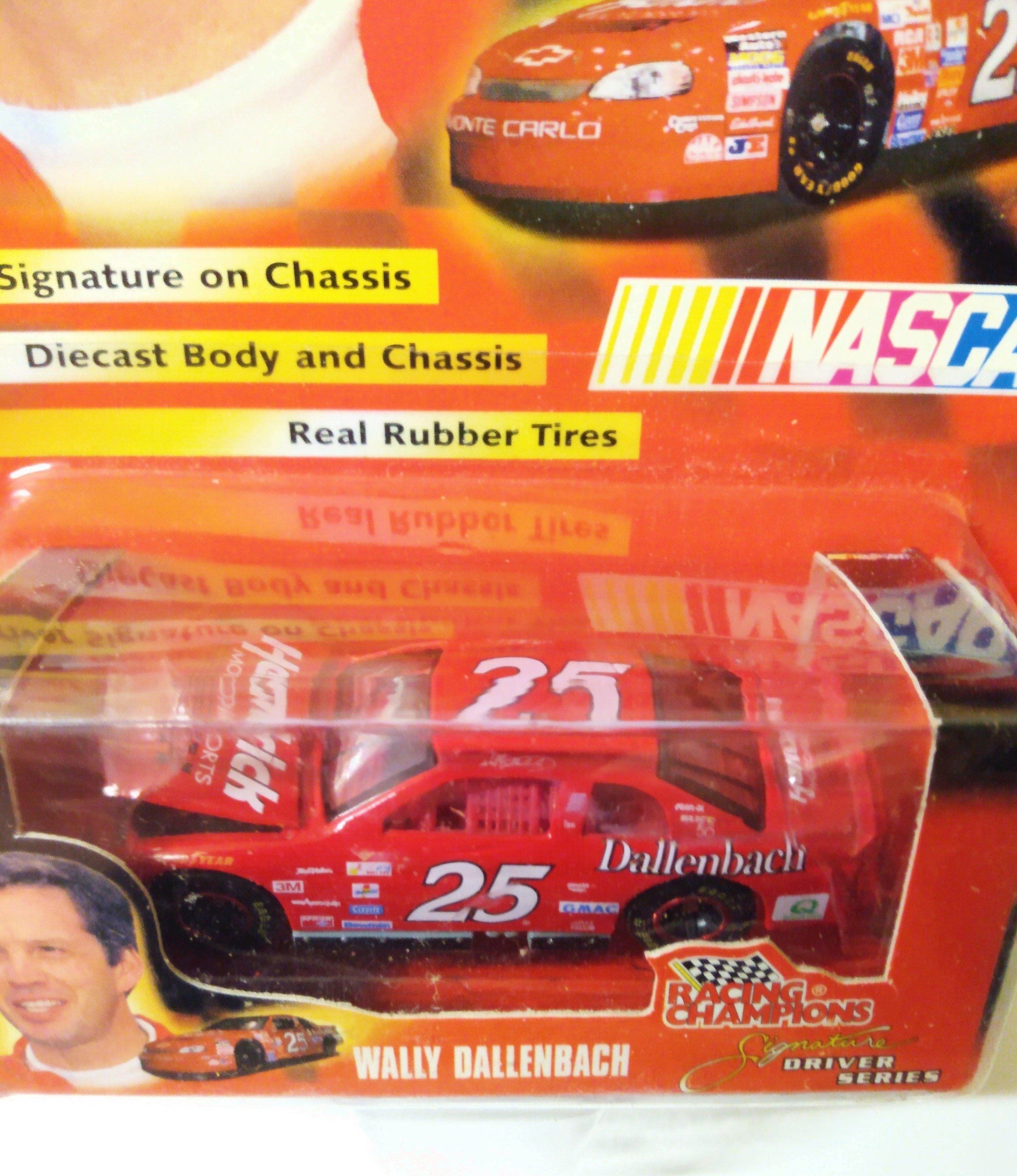 Racing Champions 1999 Signature Driver Series Wally Dallenbach #25 Hendrick - TulipStuff